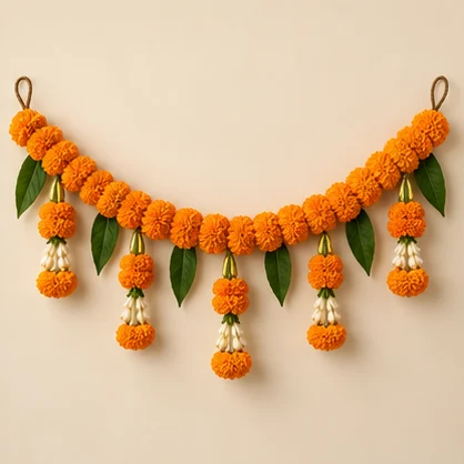 Fresh Marigold Toran